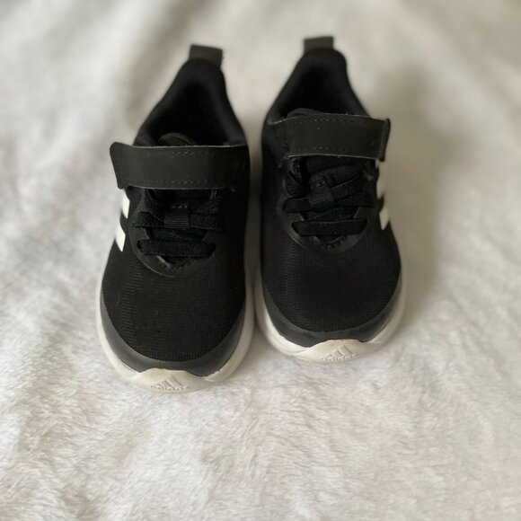 Size 5C - Adidas toddler sneakers - fortarun black - Picture 5 of 5